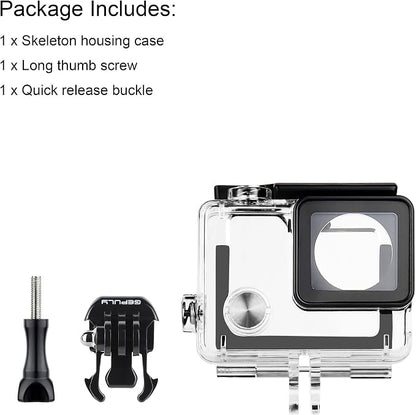 Skeleton Housing Case for GoPro Hero 4, Hero 3+, Hero 3 Action Camera Side Open - Image 8