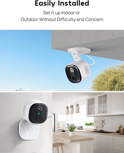winees Security Cameras Outdoor, Wired 2K Wi-Fi Cameras - Image 7