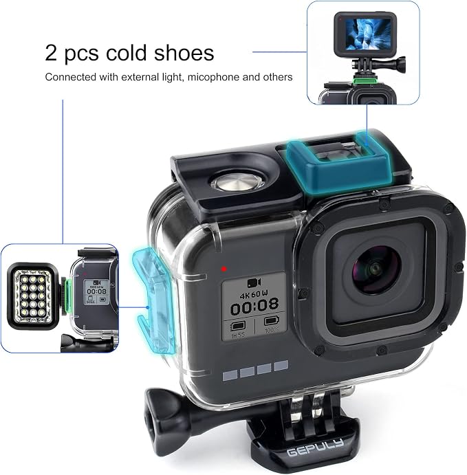Waterproof Case for GoPro Hero 8 Black - Image 2