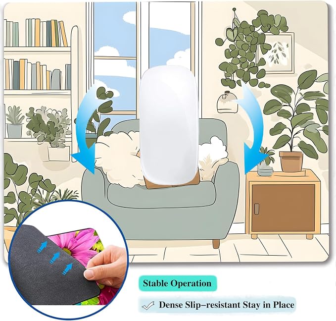 Cute Cartoon Anime Dog Custom Mouse Pad - Image 5