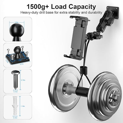 PLDHPRO Tablet Mount for Truck, Heavy Duty Drill Base Tablet Holder for Car - Image 4