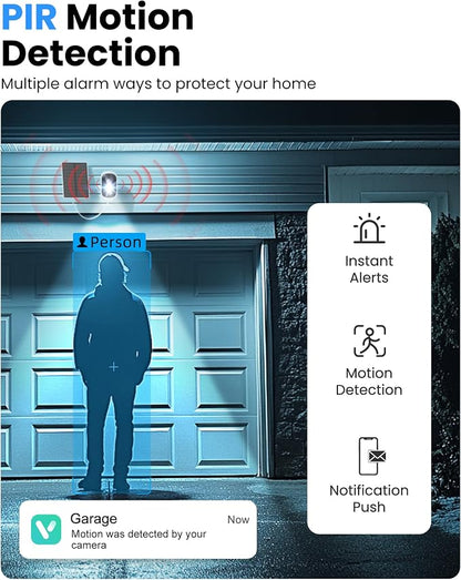 MISECU 2K Security Cameras Wireless Outdoor, WiFi Cameras - Image 5