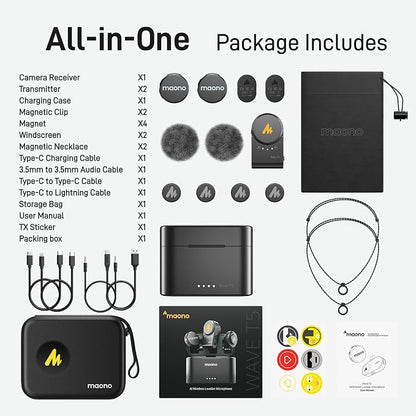 MAONO Wireless Lavalier Microphone - Image 7