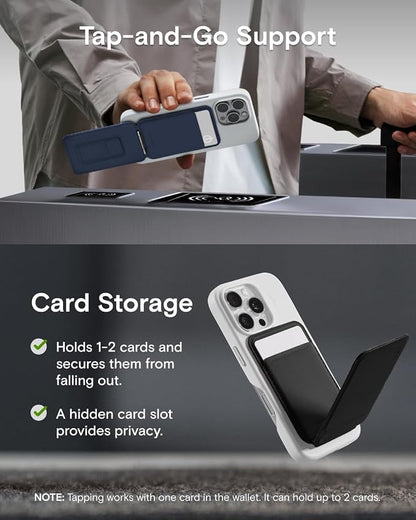MOFT Phone Tripod Wallet, 3 in 1 Phone Stand MagSafe Wallet, NFC-Supported - Image 5