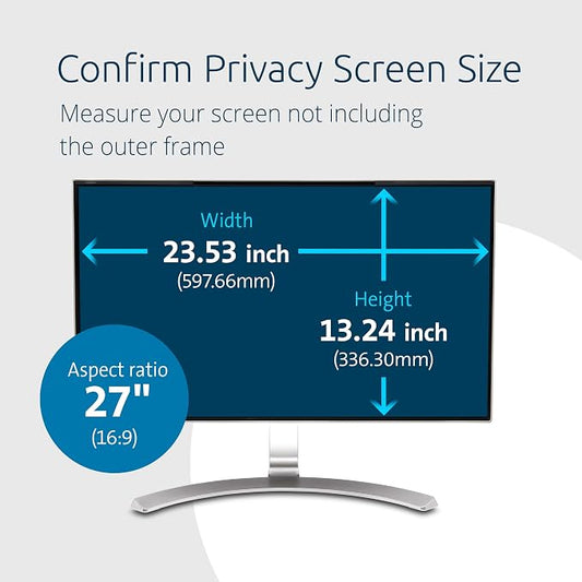 Kensington MagPro 27 Inch Magnetic Computer Privacy Screen - Image 2
