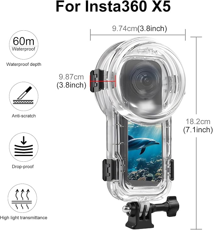 60M/196FT Invisible Diving Case - Image 2