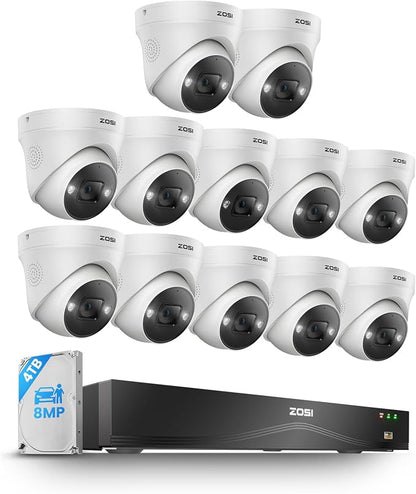 ZOSI 32CH 4K PoE Security Camera System by ZOSI