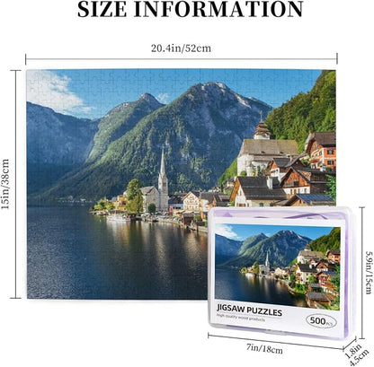 Custom Jigsaw Puzzle from Photos 300/500/1000 Pieces Personalized Wooden - Image 3