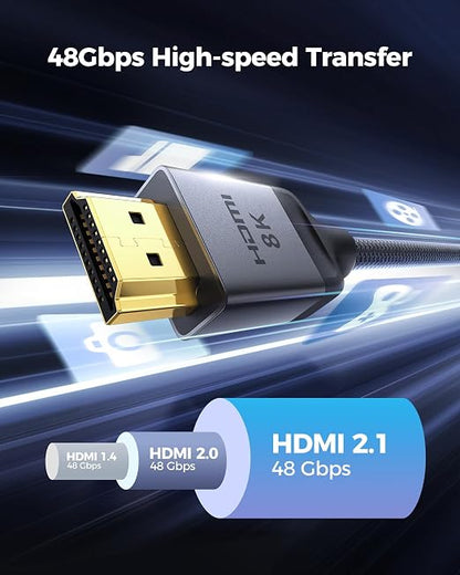 Silkland Long 10K 8K HDMI 2.1 Cable 33ft, Ultra High Speed HDMI Cable 48Gbps - Image 6