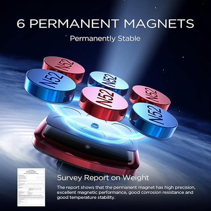 LISEN Magnetic Phone Holder for Car Upgraded Clip Ultra Car Phone Holder 6 - Image 5