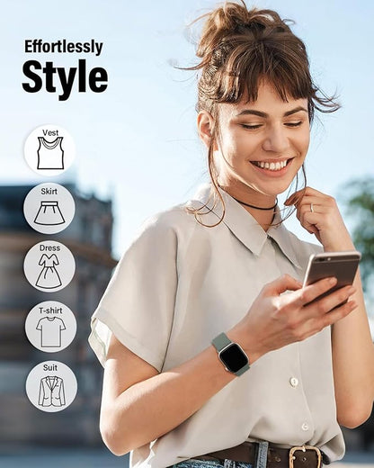 Stretchy Band Compatible with Apple Watch Bands 40mm 38mm 41mm 42mm 44mm 45mm - Image 6