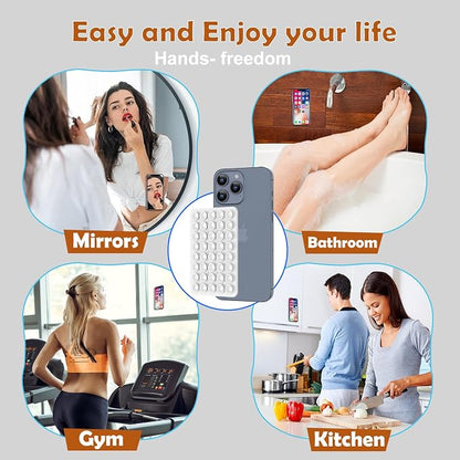 Double Sided Silicone Suction Phone Holder Mount, Silicon Accessory - Image 6