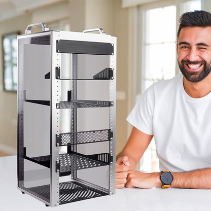 GeeekPi 12U Server Cabinet, 10 inch Server Rack - Image 3