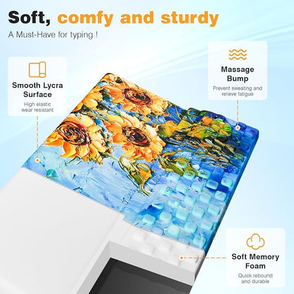 Ospelelf Ergonomic Keyboard Wrist Rest Pad Comfortable Keyboard Stand Riser - Image 3