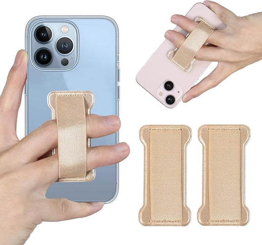 Phone Grip Holder for Hand, Universal Finger Strap Phone Holder, Finger Selfie by WUOJI
