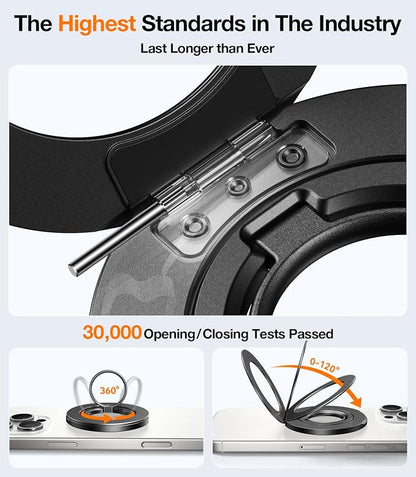 TORRAS 2025 Upgrade Fit for MagSafe Phone Grip Ring Holder Compatible - Image 5