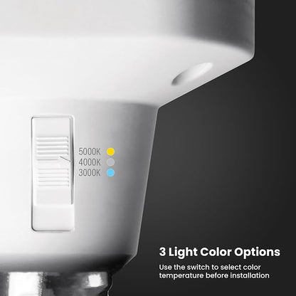 Feit Electric LED Garage Light, E26 Base, 000-Hour Lifetime - Image 3