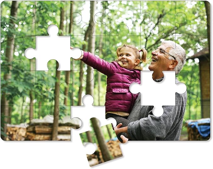 Photo Personalized Puzzle for Father's Day - Image 2