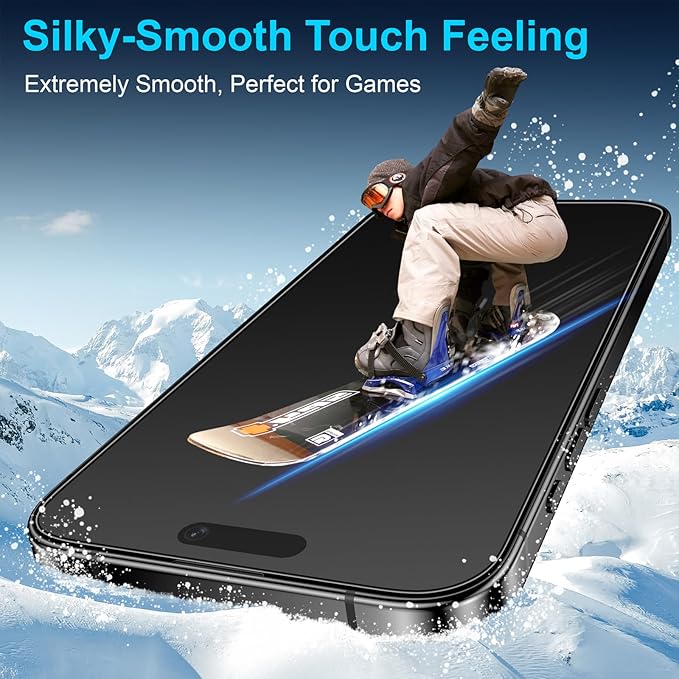 Mothca 2 Pack Matte Glass Screen Protector - Image 5