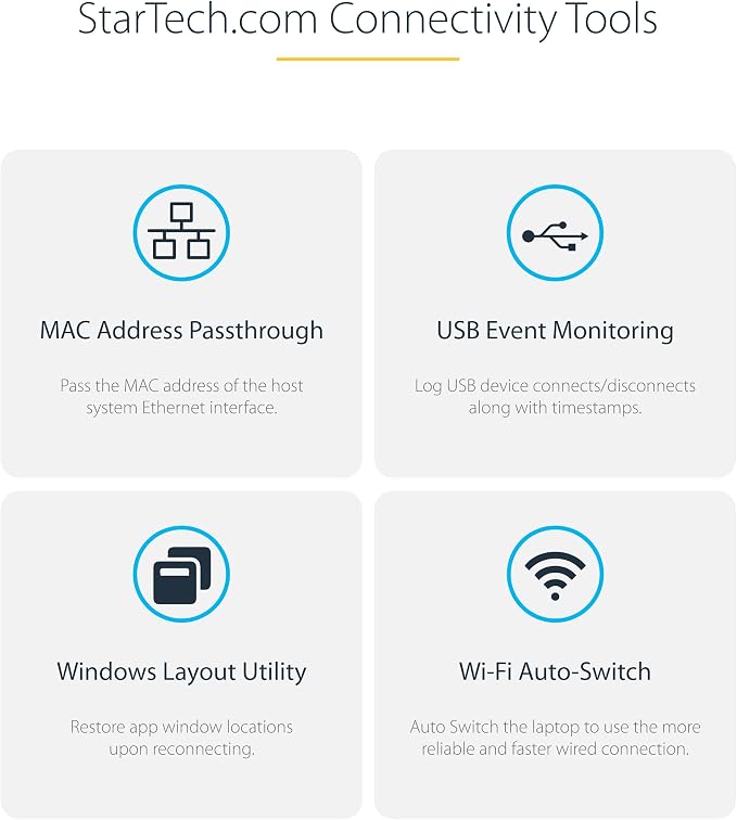 StarTech.com Dual-Laptop USB-C KVM Docking Station, Dual Monitor 4K 60Hz - Image 9