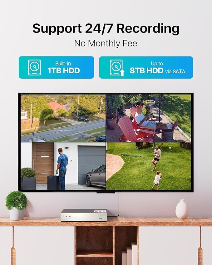 ZOSI 3K Lite Security Camera System - Image 4