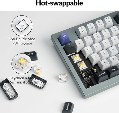 Keychron Q5 Pro QMK/VIA Wireless Custom Mechanical Keyboard, 96% Layout - Image 4