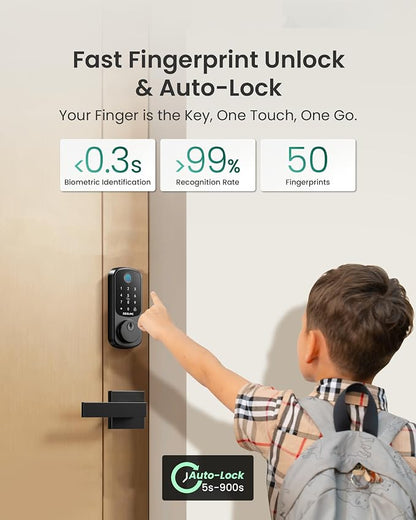 DESLOC B200 Fingerprint Smart Lock - Image 4