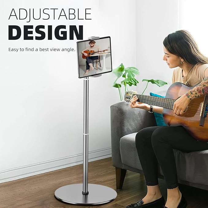 OATSBASF Heavy-Duty Tablet Floor Stand - Image 2