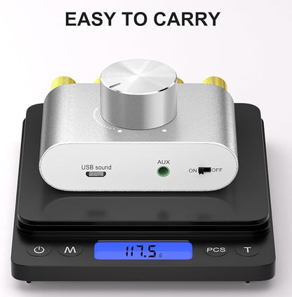 Facmogu F900S 160W Bluetooth 5.0 Mini Amplifier, 80Wx2 2.0CH Audio Power - Image 5
