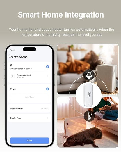Smart WiFi Temperature Humidity Monitor - Image 4