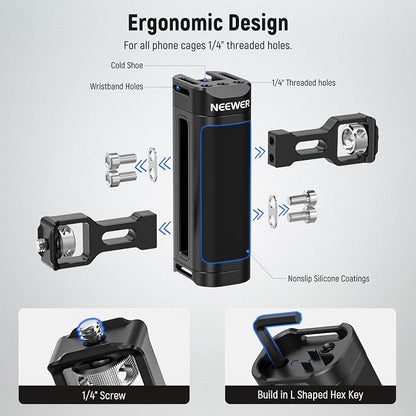 NEEWER Upgraded Phone Rig Vlogging Kit, Video Stabilizer - Image 6