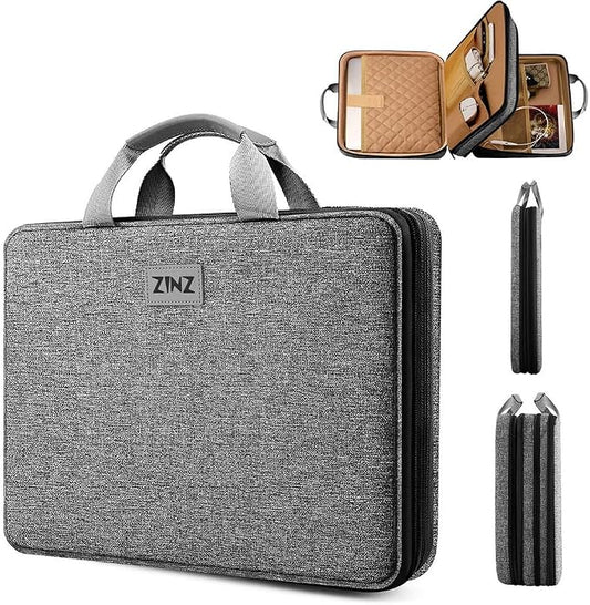 ZINZ Slim Expandable Laptop Case 13 Inch Sleeve Upgraded Protective Durable by ZINZ