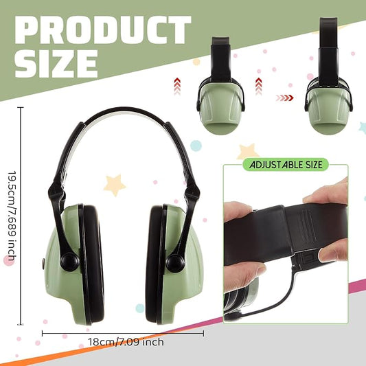 Amylove 12 Pcs Kids Ear Protection Noise Cancelling Headphones Ear Muffs Bulk - Image 2