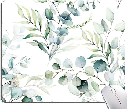 Plant Leave Mouse Pad by DUADELI