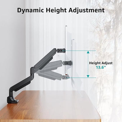 MOUNT PRO Single Monitor Mount for Max 43 Inch Ultrawide Computer Screen - Image 5