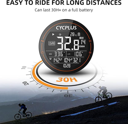 ROCKBROS Bike Computer Wireless GPS Accurate Bike Speedometer - Image 5