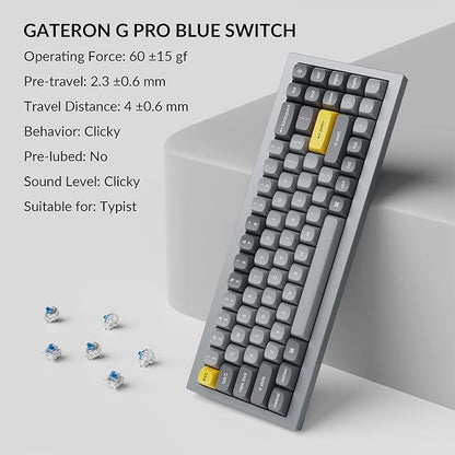 Keychron Q7 Wired Custom Mechanical Keyboard, 70% Layout QMK/VIA Programmable - Image 7
