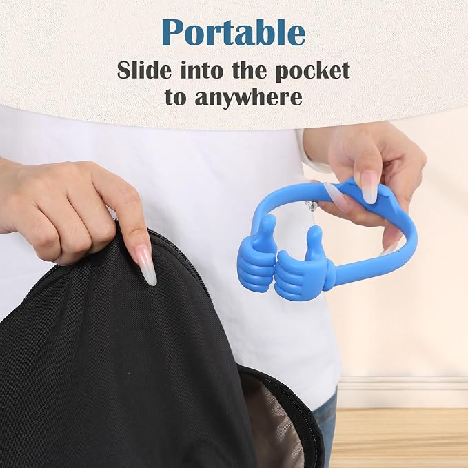 Honsky Thumbs-up Cell Phone Stand Holder, Tablet Stand Cradle - Image 7