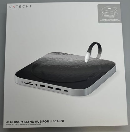 Satechi USB C Hub, Type-C Aluminum Stand & Hub, USB-C Data Port, Micro/SD Card - Image 7