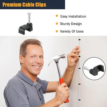 25FT Telephone Extension Cord Cable, Landline Phone Line Wire - Image 4