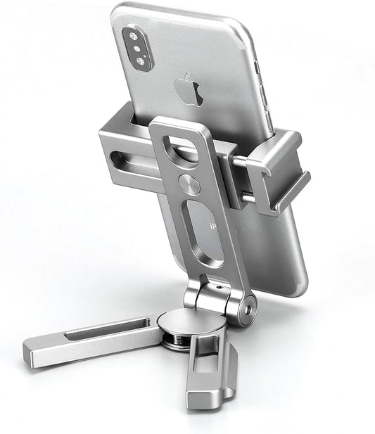 LEOFOTO PS-2 Phone Holder, Cell Phone Stand, Adjustable Angle, Compact and by Leofoto