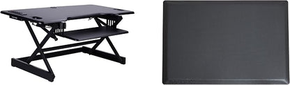 Rocelco 46" Height Adjustable Standing Desk Converter by Rocelco
