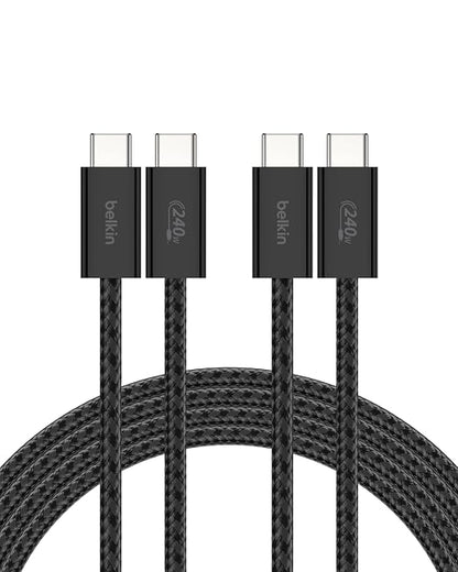 Belkin USB C to USB C Cable ​2-Pack, 240W by Belkin