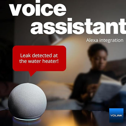 Water Leak Sensor 4 with 105dB Audio Alarm 3-Pack, Email & Push Notifications - Image 4