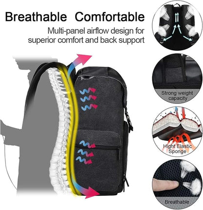 CADeN Camera Backpack Canvas Camera Bag - Image 9