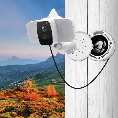 Universal Bullet Security Camera Junction Box Mount Bracket, Plastic Junction - Image 4
