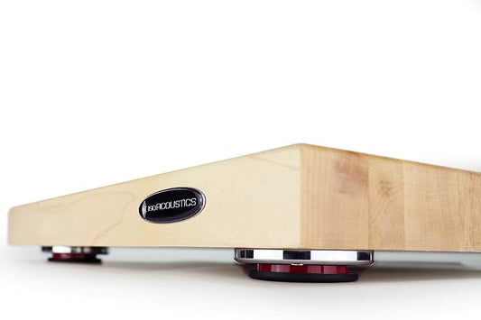 IsoAcoustics Delos Turntable Isolation Butcher Block Series: 1815M1 Maple by IsoAcoustics