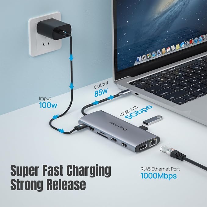 USB C Docking Station UBS C Hub - Image 6