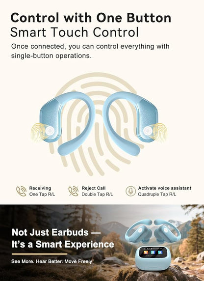 Wireless Earbuds, ANC Noise Cancelling Sport Ear Buds - Image 8