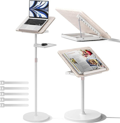 2 in 1 Adjustable Book Stand by Haweah